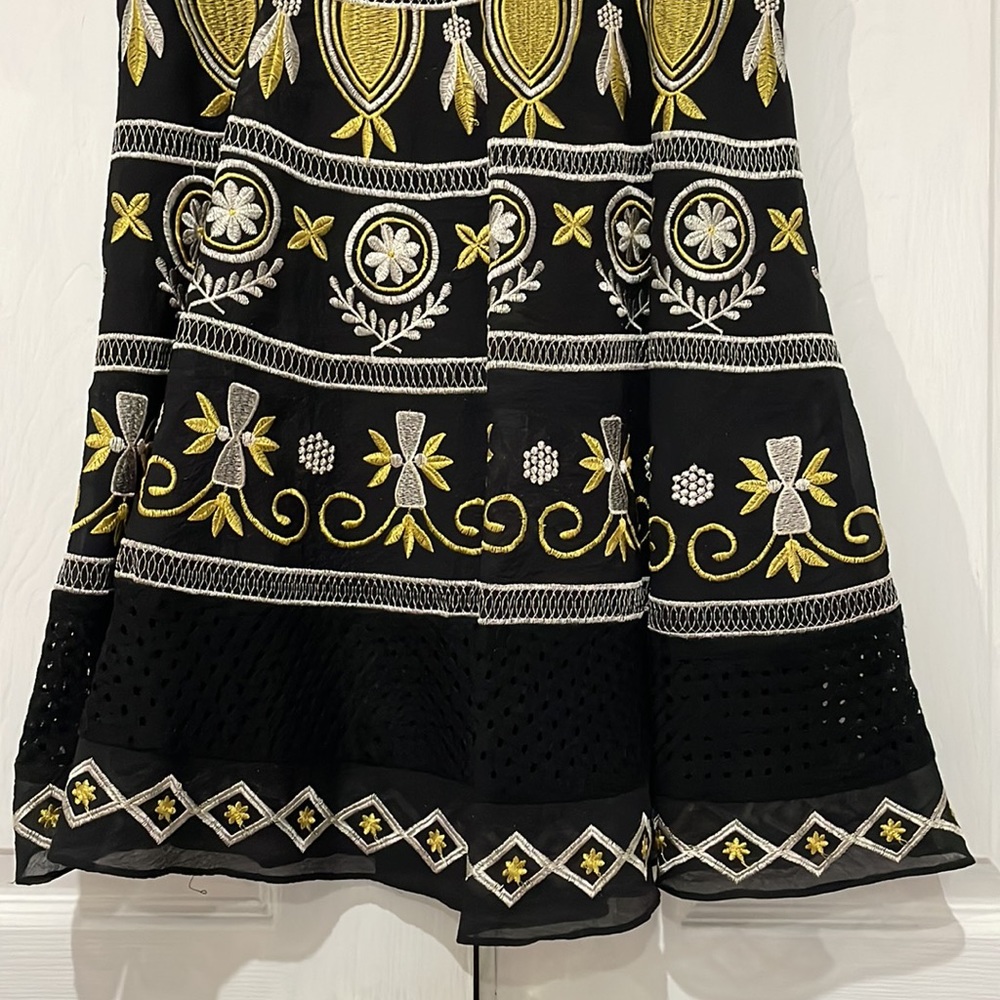 Embroidered Mini Dress - Picture 4 of 6